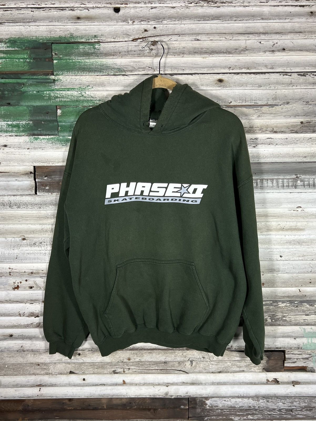 Vintage Vintage Phase 2 Skateboarding Hoodie Size US L / EU 52-54 / 3 - 1 Thumbnail