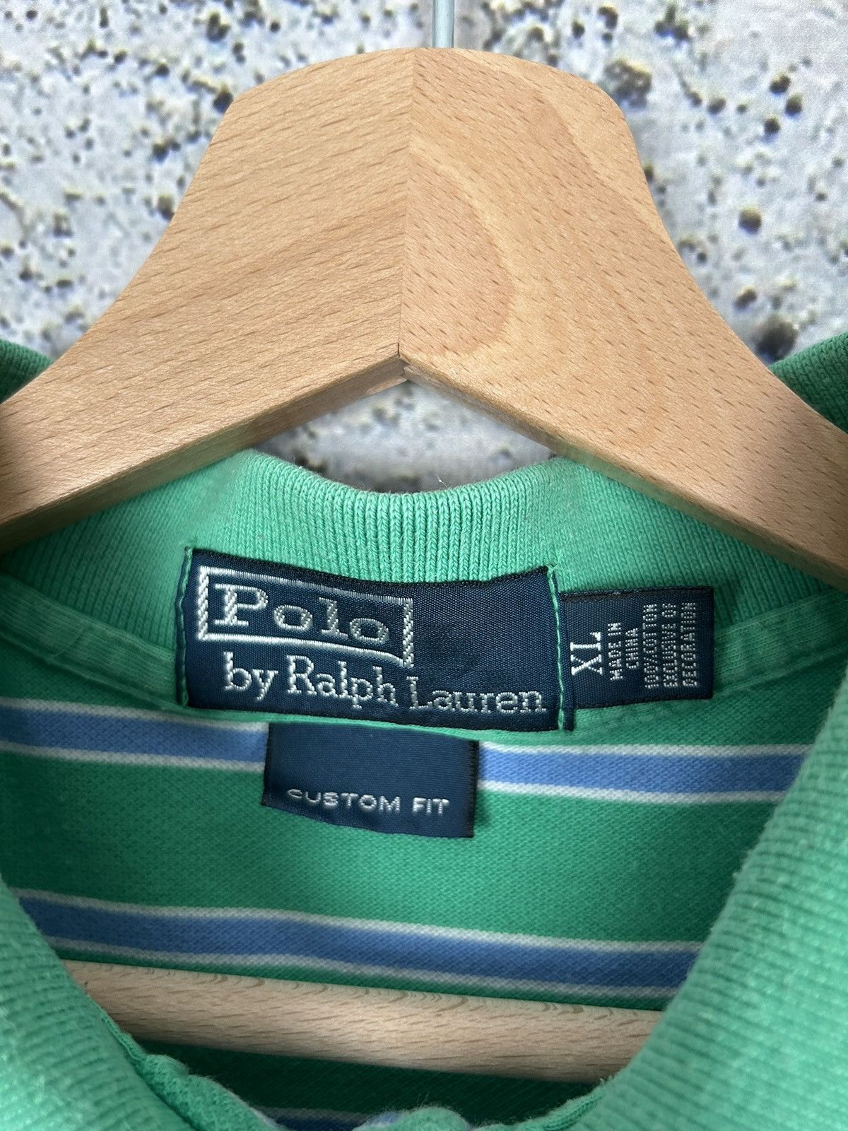Polo Ralph Lauren Vintage Polo Ralph Lauren Striped Tee 90s Retro Hype Size US XL / EU 56 / 4 - 4 Thumbnail