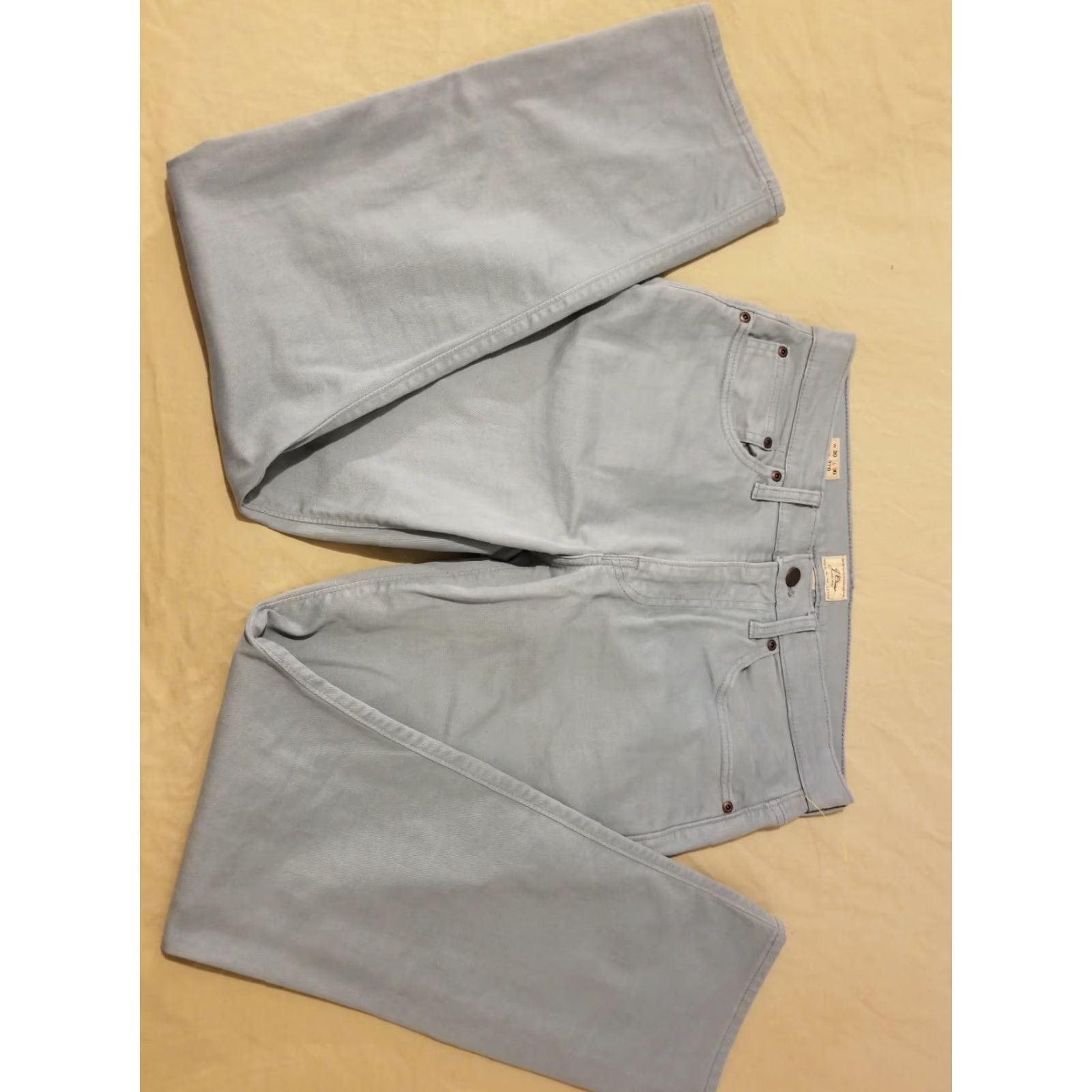 J.Crew Mens J. Crew Jeans 770 Slim Denim Blue 30x30 Stretch Straight Pants 30 Inseam Boys? Size US 30 / EU 46 - 3 Thumbnail