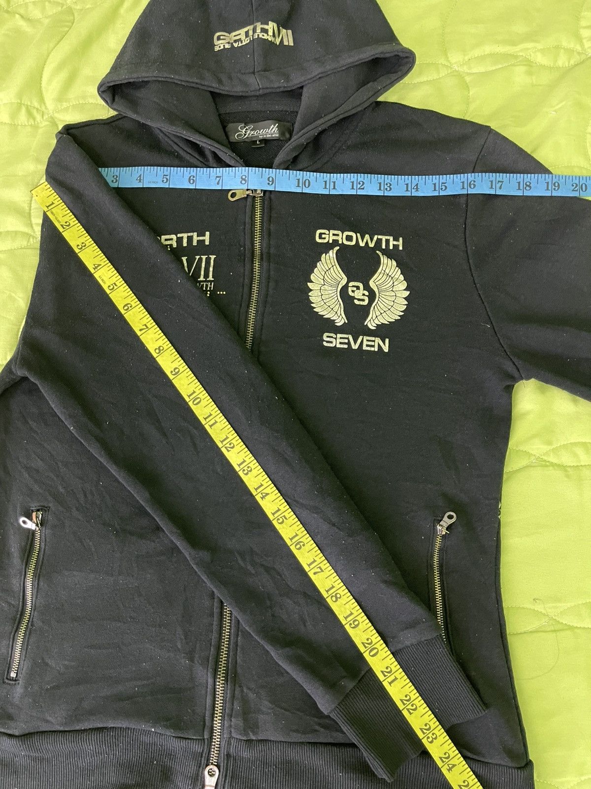 In The Attic Growth by in the attic Growth Seven Skull Design Hoodie Size US L / EU 52-54 / 3 - 13 Thumbnail
