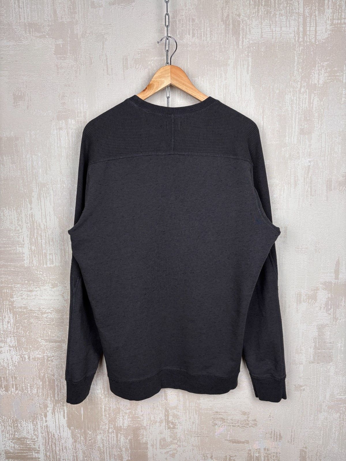 Diesel Diesel Crew Neck Sweatshirt Dark Gray Size US L / EU 52-54 / 3 - 13 Thumbnail