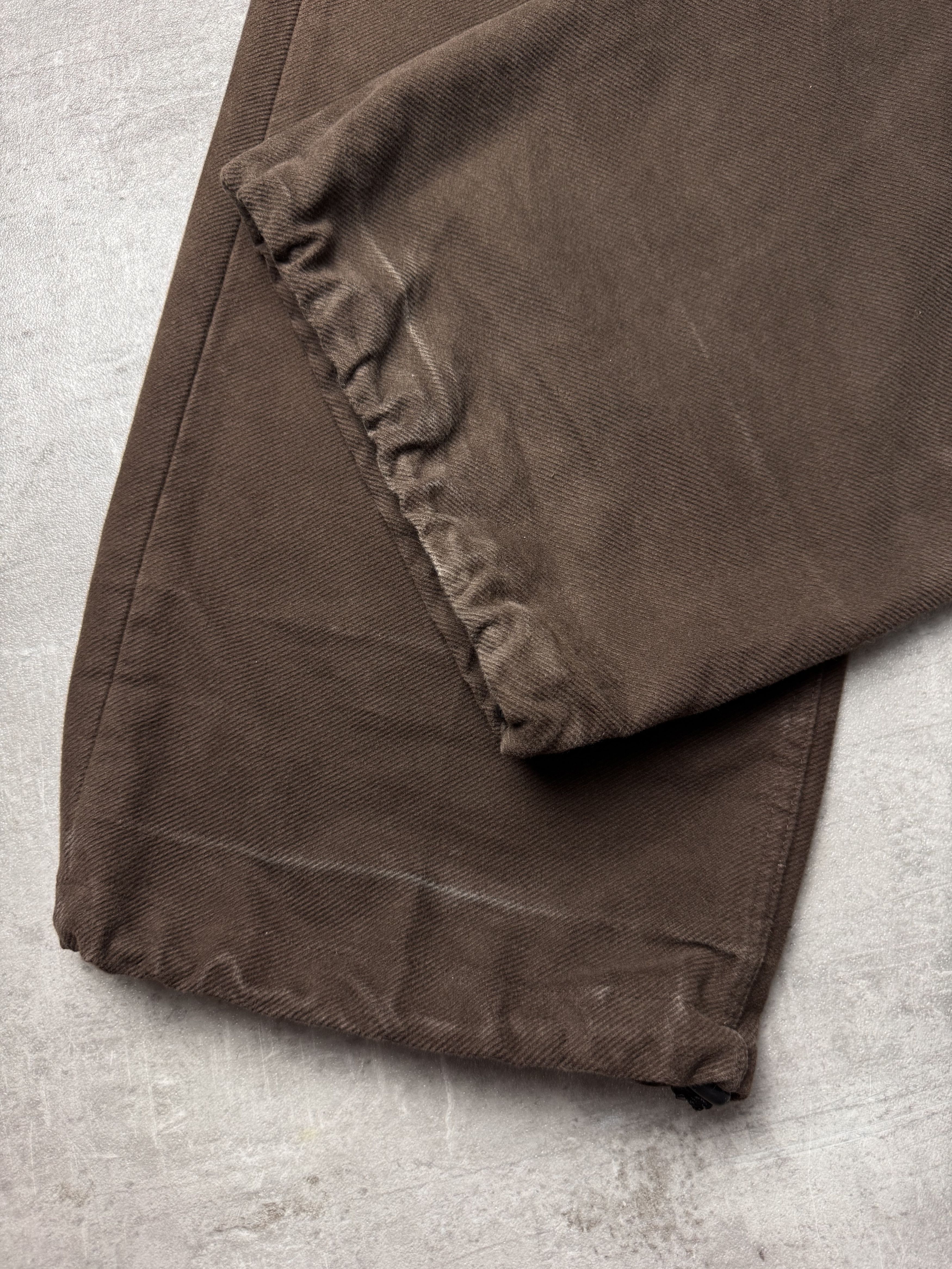Rick Owens RICK OWENS FW23 Luxor Geth Jeans in Brown Denim Size 34 Size US 34 / EU 50 - 11 Thumbnail