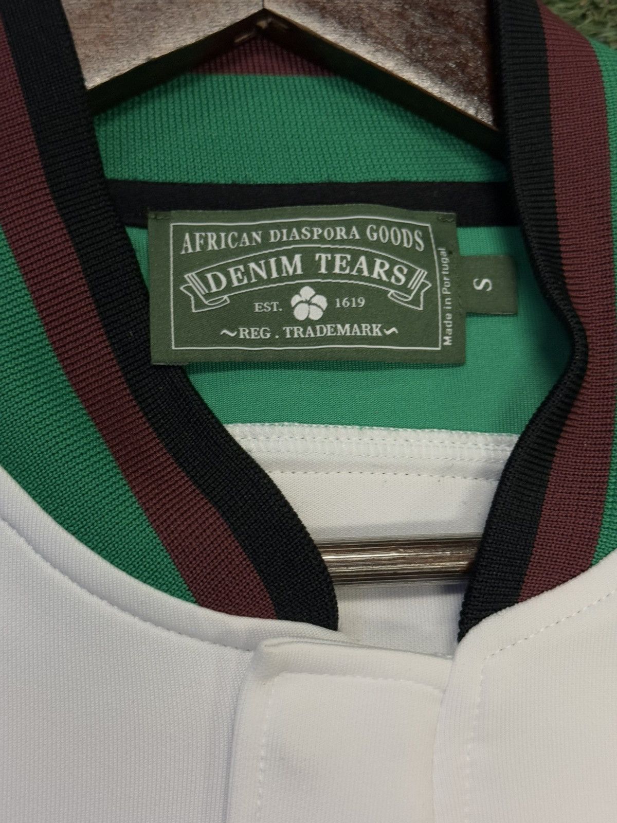 DENIM TEARS Denim Tears Green White Track Jacket Size Small Size US S / EU 44-46 / 1 - 8 Thumbnail