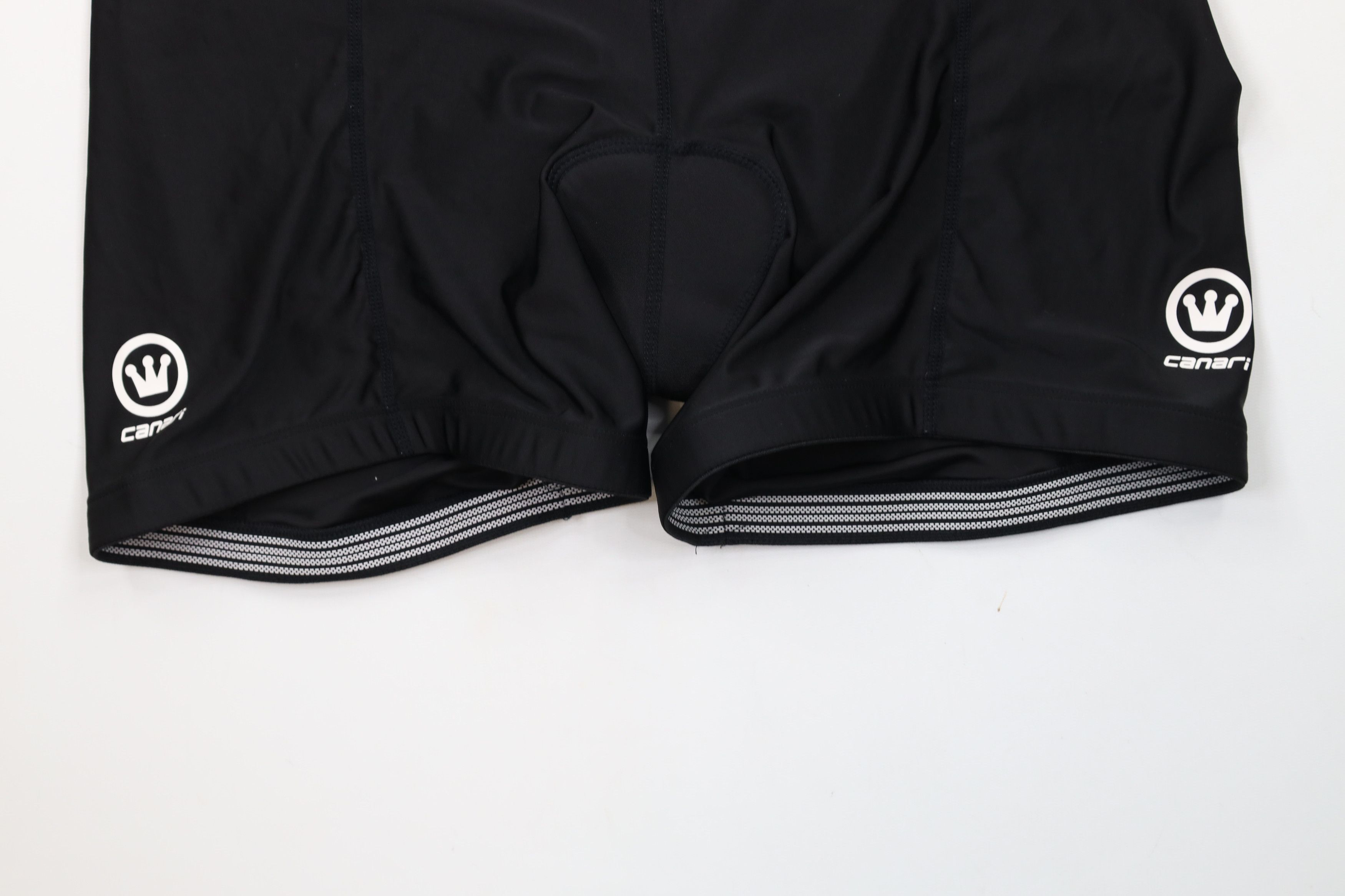 Canari × Vintage Canari Bicycle Cycling Spandex Shorts Half Tights Black Size US 36 / EU 52 - 4 Thumbnail