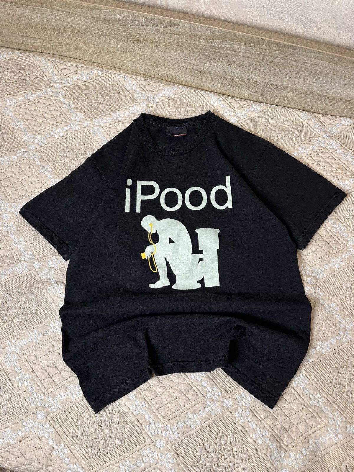 Apple 🔥 Vintage Apple Y2K ADULT iPood Funny Logo Tee Steve Jobs Size US L / EU 52-54 / 3 - 1 Thumbnail