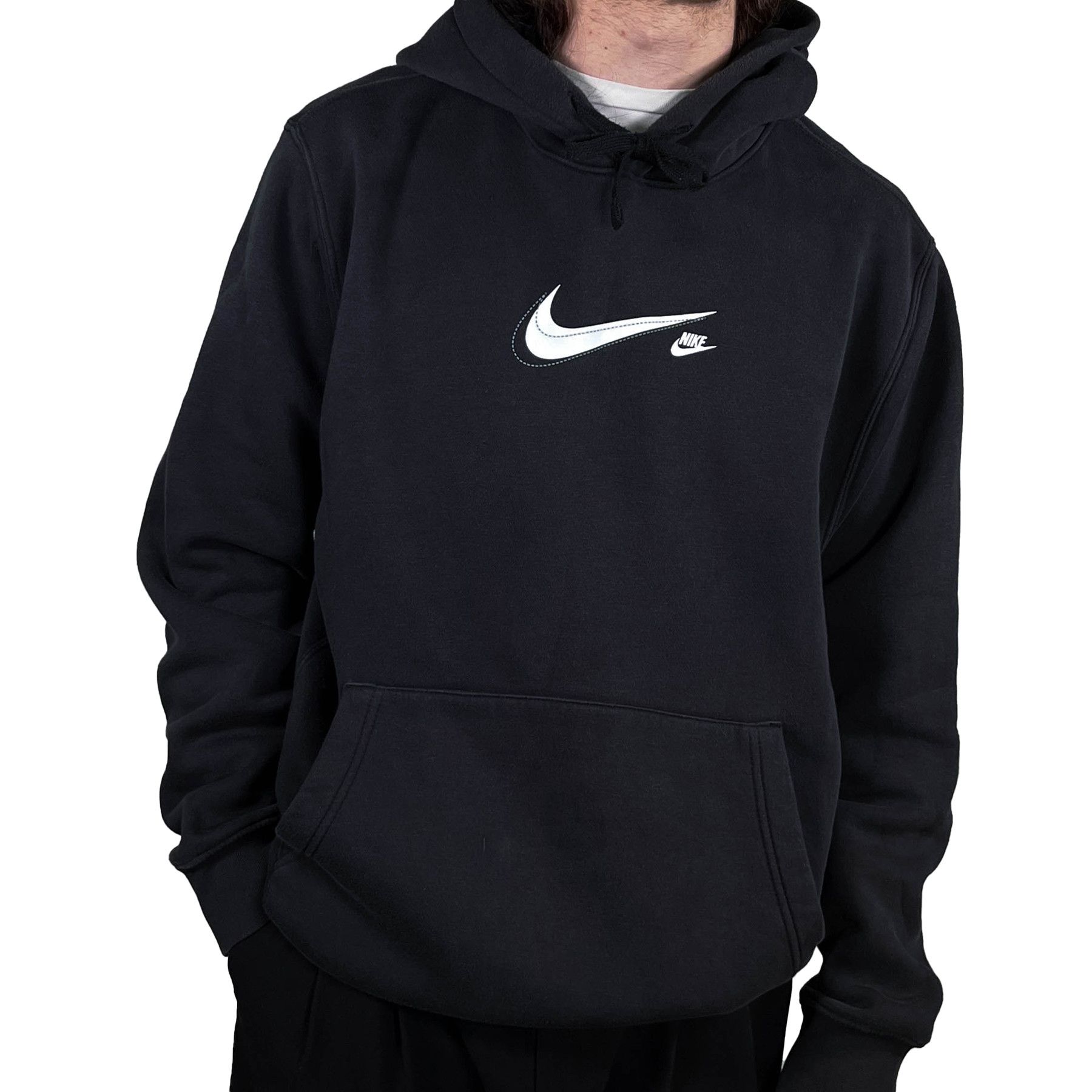 Nike Nike hoodie with logo, baggy fit, L size Size US L / EU 52-54 / 3 - 2 Thumbnail