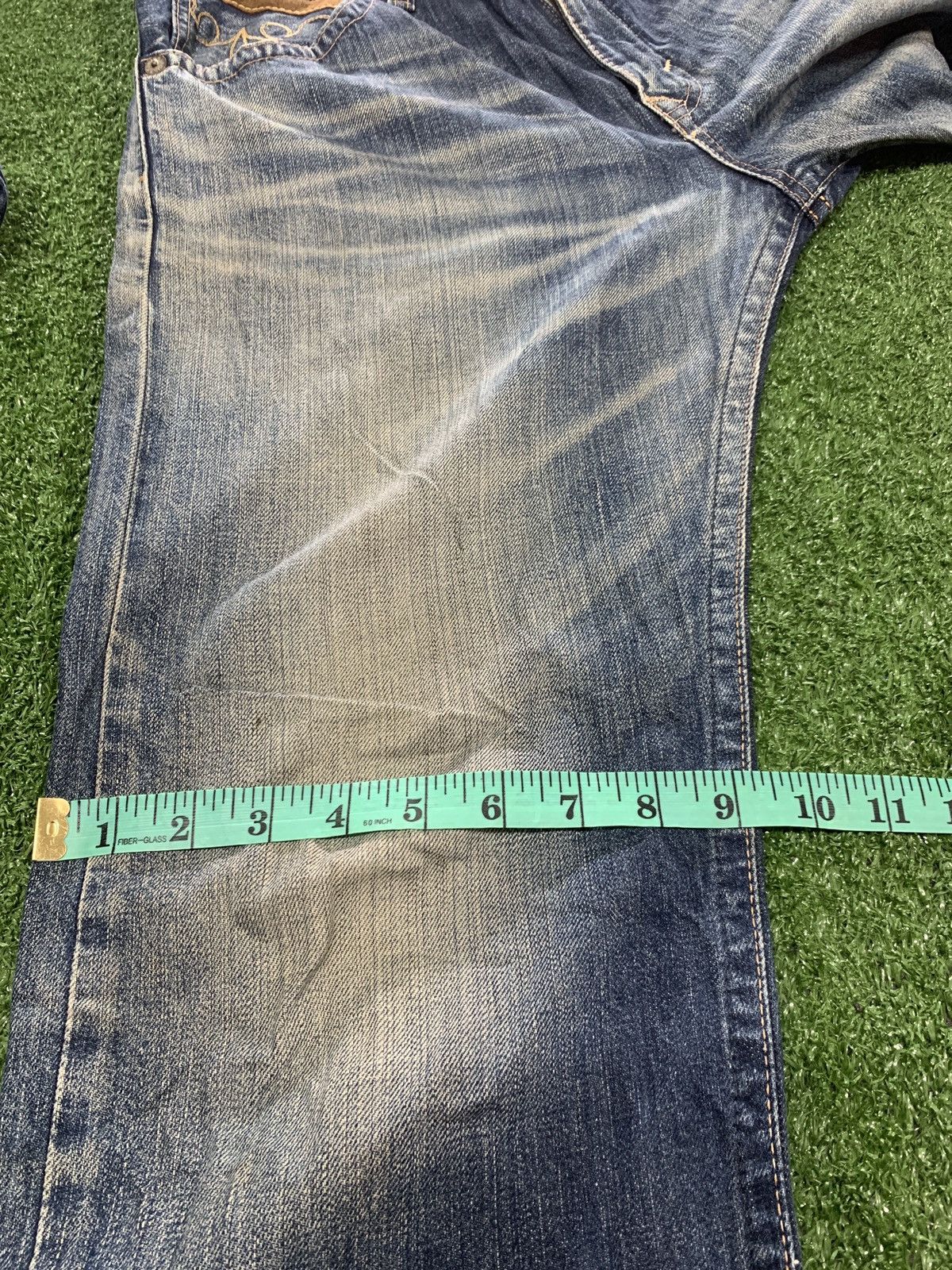 Edwin EDWIN exclusive vintage Faded Denim Leather Pocket Flap Size US 32 / EU 48 - 12 Thumbnail