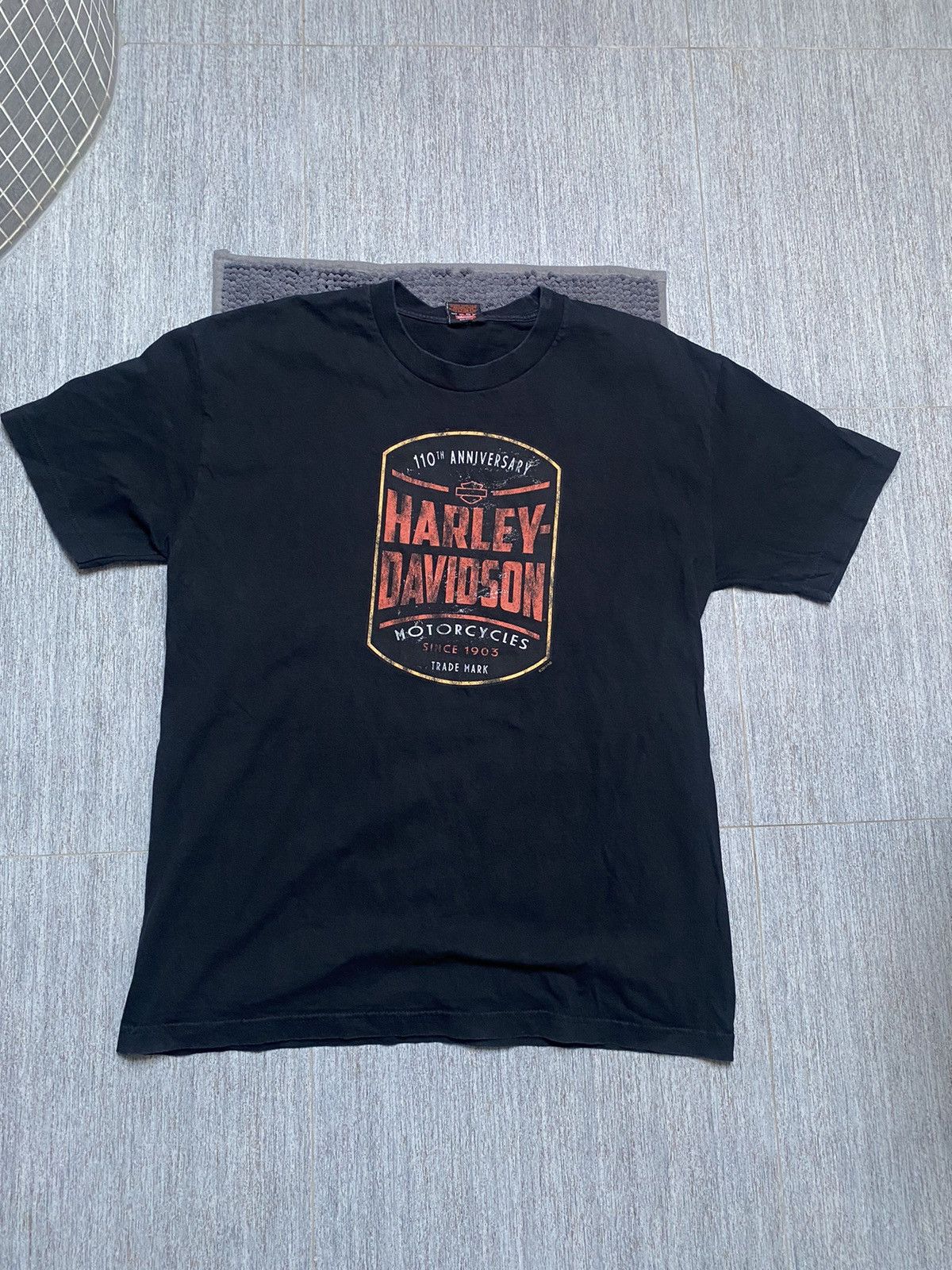 Band Tees Harley Davidson Moscow Russia XL Tee 2013 vintage t-shirt Size US XL / EU 56 / 4 - 14 Thumbnail