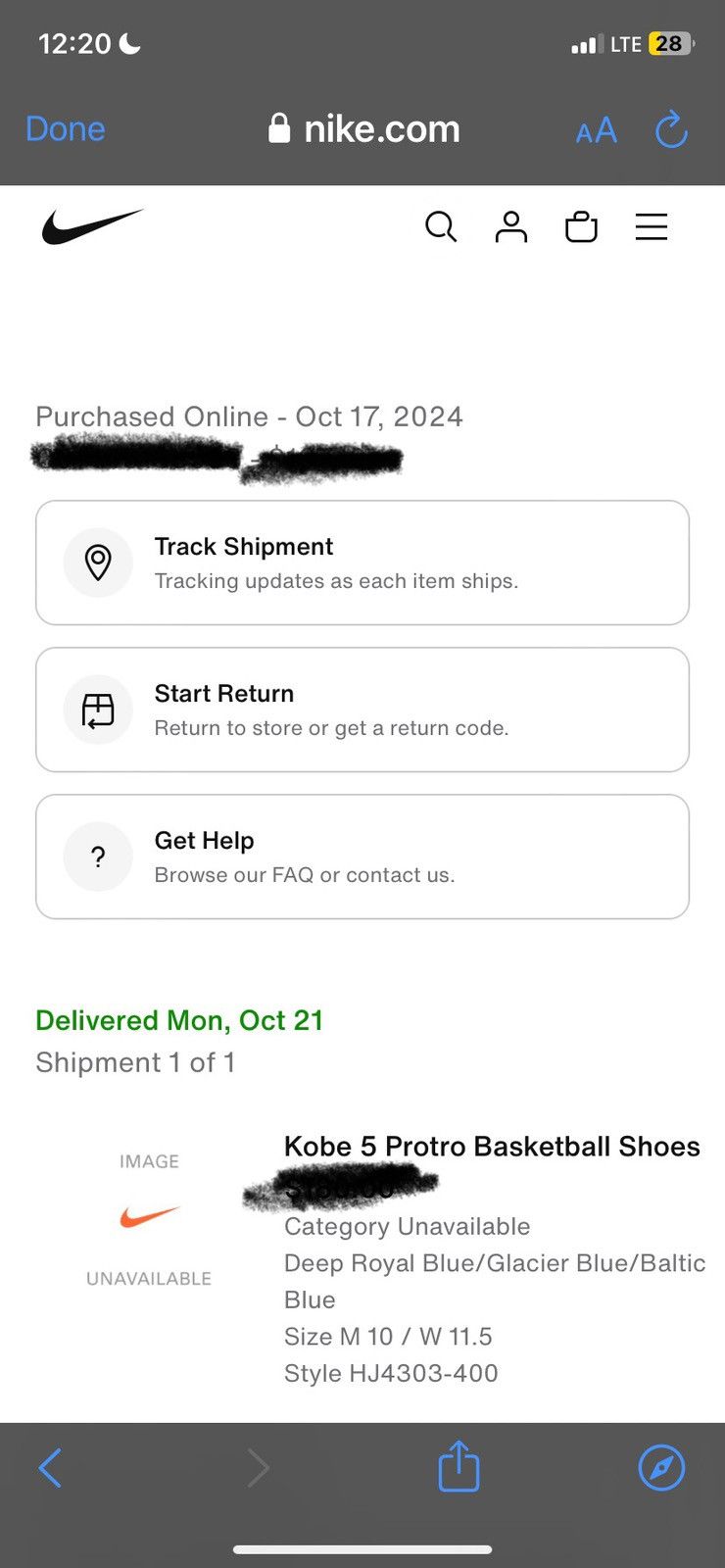 Nike Zoom Kobe 5 Protro 'X-Ray' Size US 10 / EU 43 - 9 Thumbnail
