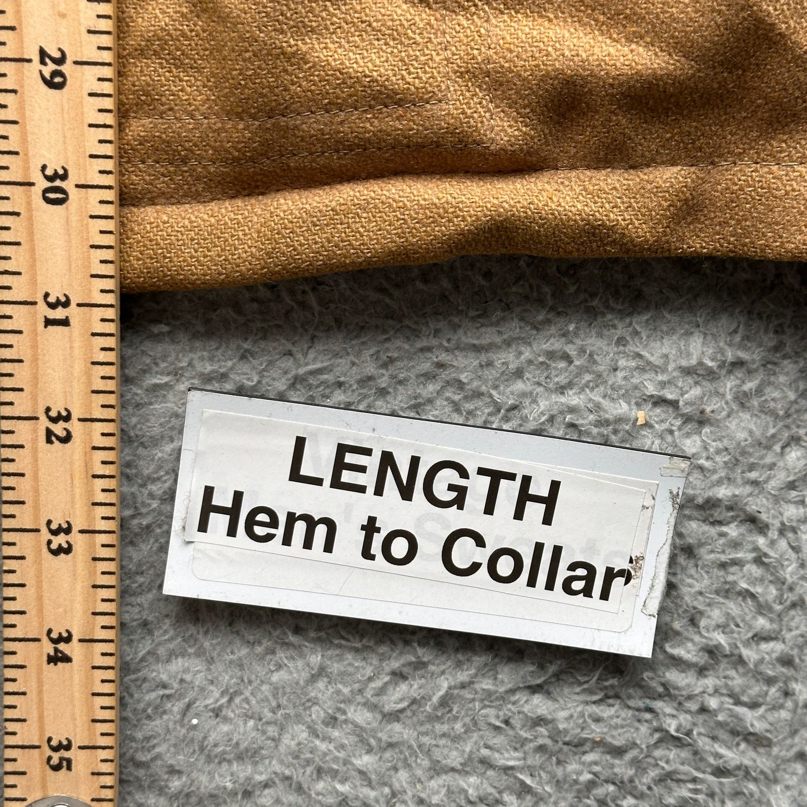 Other Vintage Lakeland Sherpa Lined Wool Button Coat 48 XL Mens Size US XL / EU 56 / 4 - 6 Thumbnail
