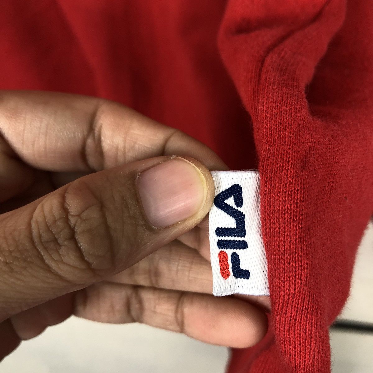 Japanese Brand 📌Vintage Sweatshirt Fila Centre Logo Big Logo Size US M / EU 48-50 / 2 - 18 Thumbnail