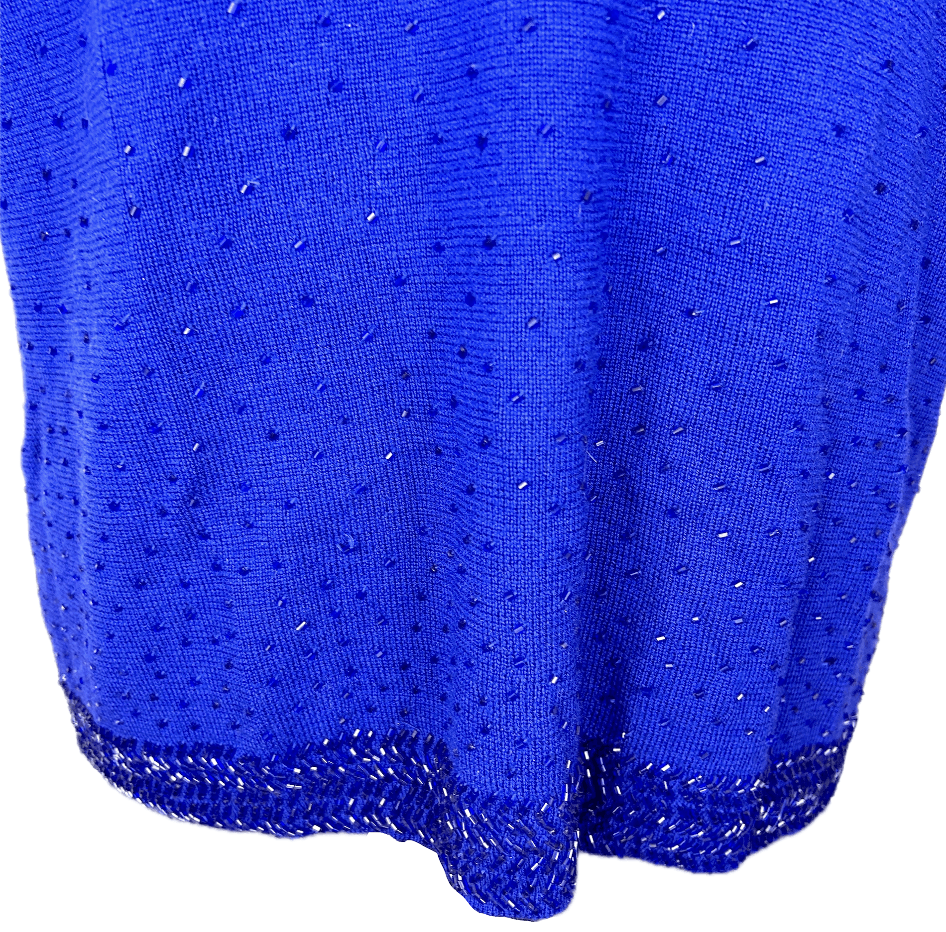 Vintage Dana Buchman Merino Wool Beaded Sweater Size XL / US 12-14 / IT 48-50 - 4 Thumbnail