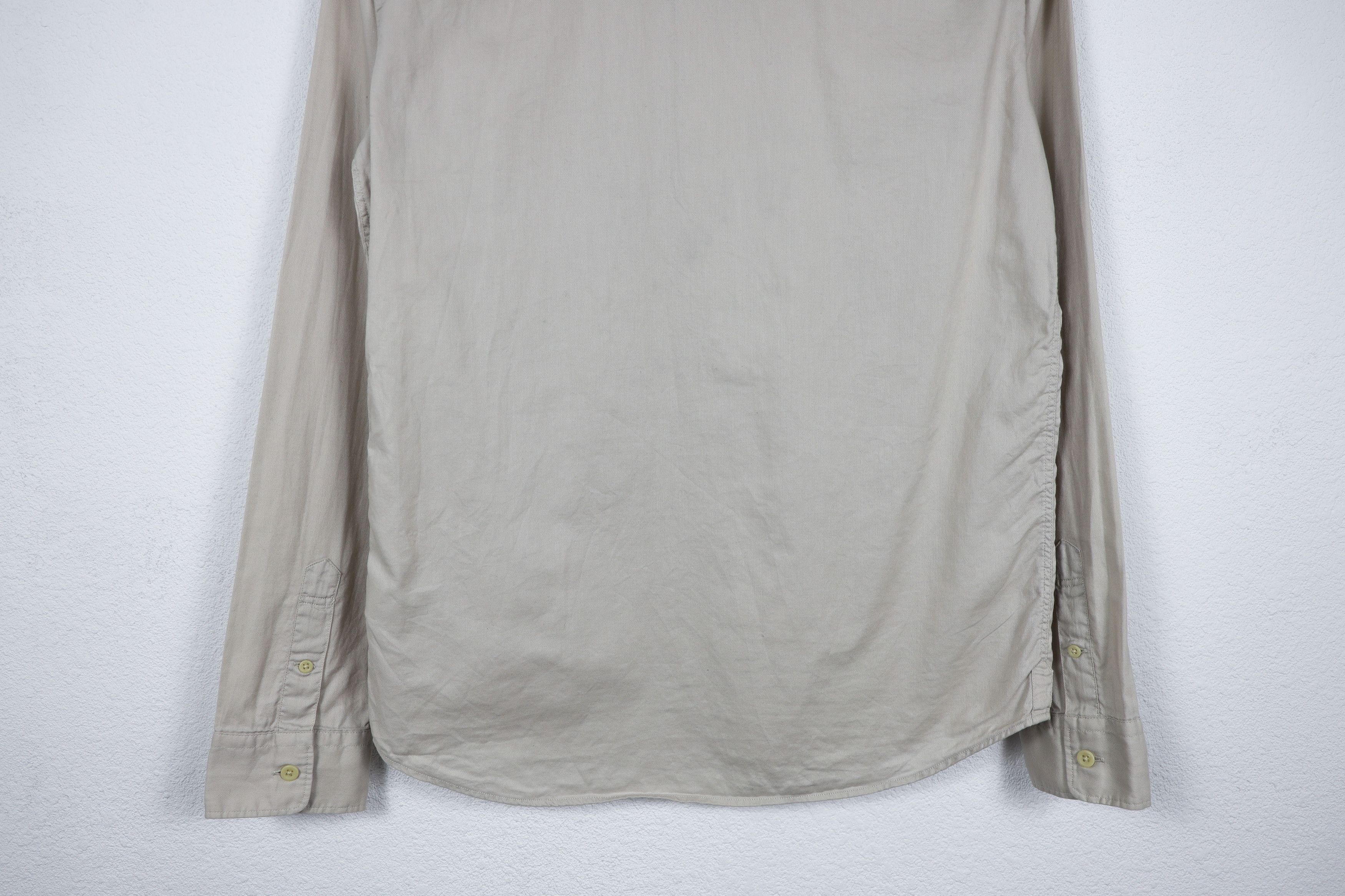 Allsaints Allsaints Bixby Logo Beige Shirt Small Size US S / EU 44-46 / 1 - 9 Thumbnail
