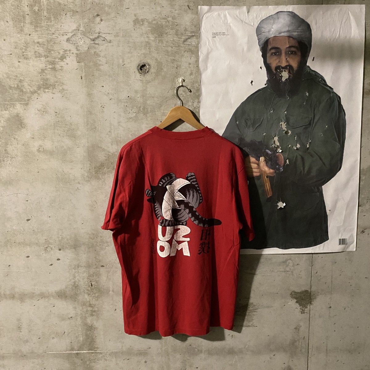 Japanese Brand × Vintage SUMO Cat Reverse Graphic Shirt Size US XL / EU 56 / 4 - 4 Thumbnail