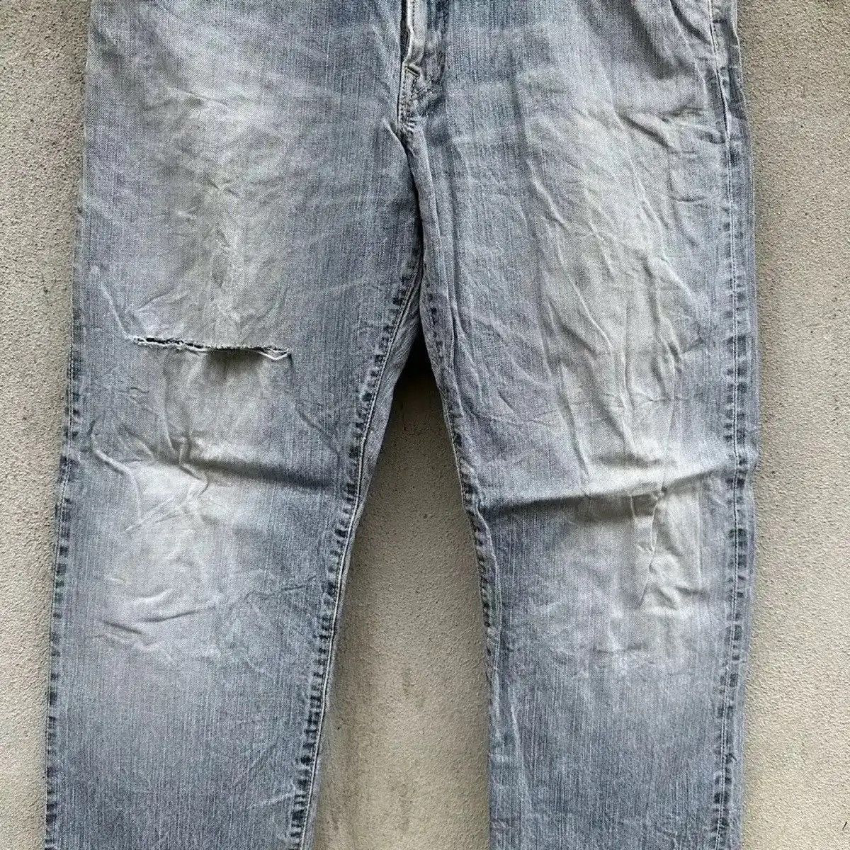 Self Edge RUSTY DIRTY DISTRESSED DENIM REDLINE JEAN FADED SELVEDGE W34 Size US 34 / EU 50 - 2 Thumbnail