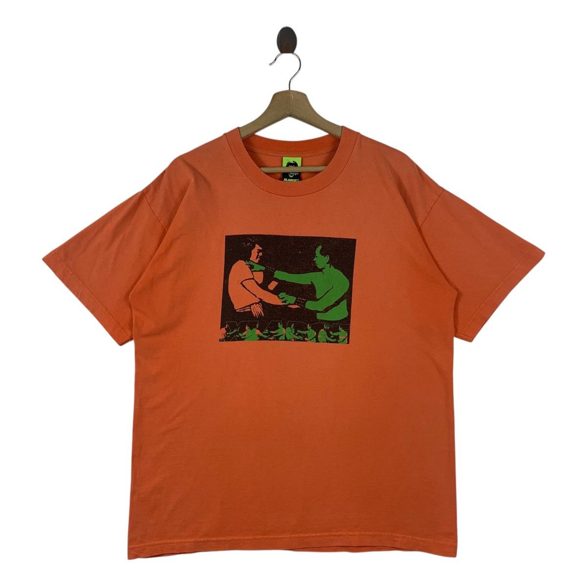 Japanese Brand × Xlarge Vintage XLARGE streetwear kung fu printed tee Size US L / EU 52-54 / 3 - 1 Thumbnail