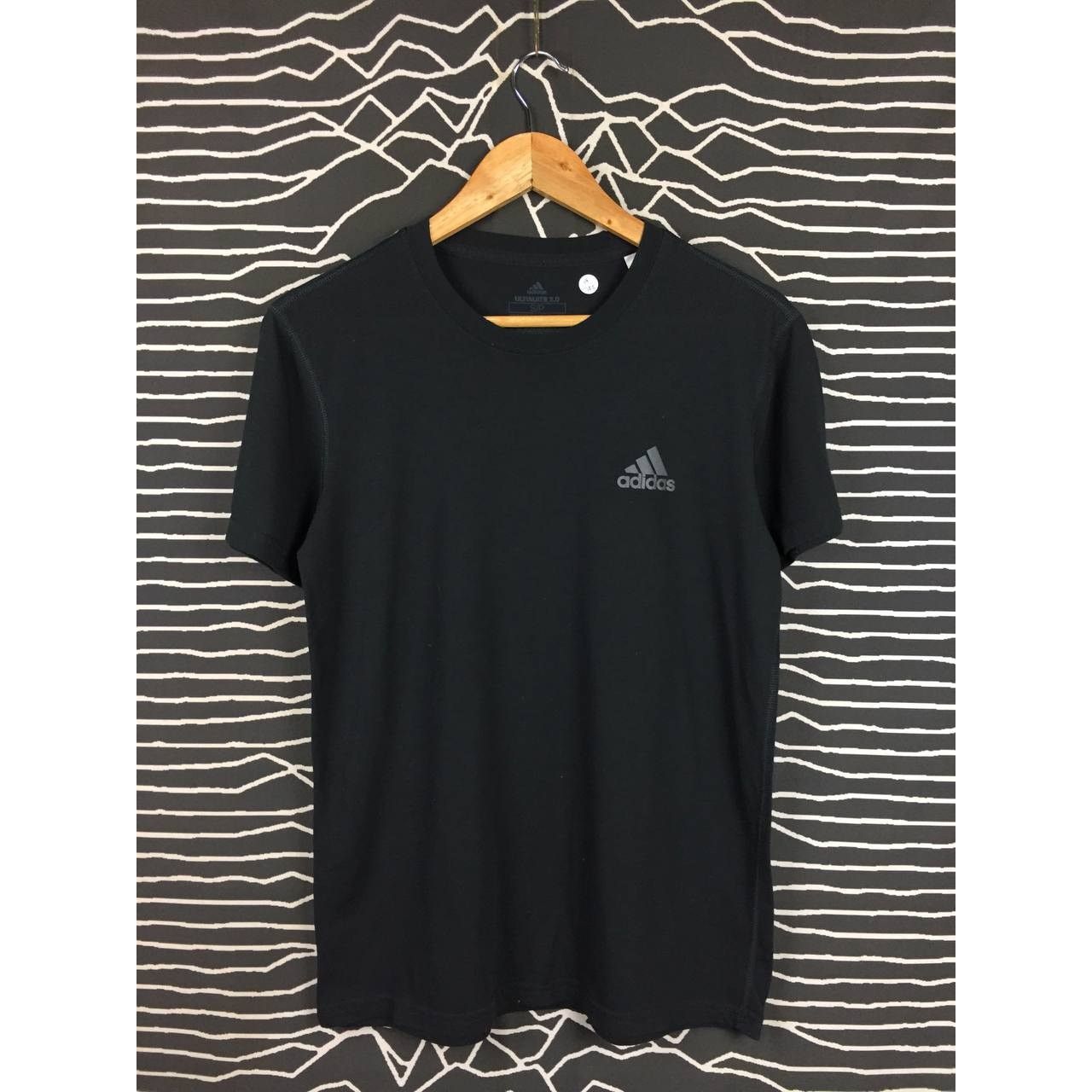 Adidas × Vintage Adidas Ultimate 2.0 Small Logo Sportswear Climalite Tee Size US S / EU 44-46 / 1 - 1 Thumbnail
