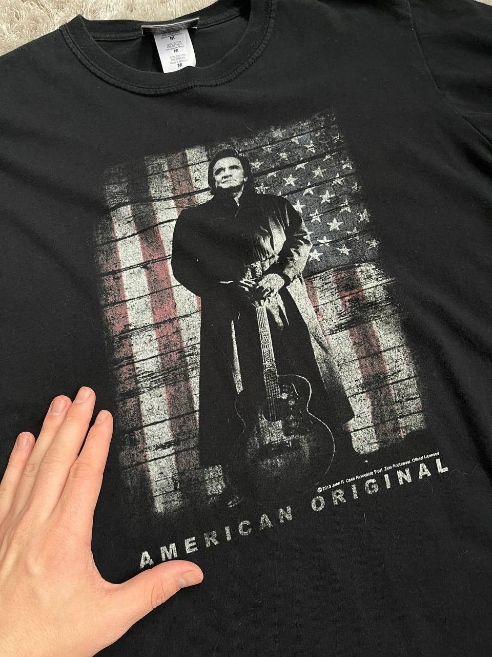 Band Tees × Vintage VINTAGE 2013 RARE JOHNNY CASH TEE Size US M / EU 48-50 / 2 - 5 Thumbnail