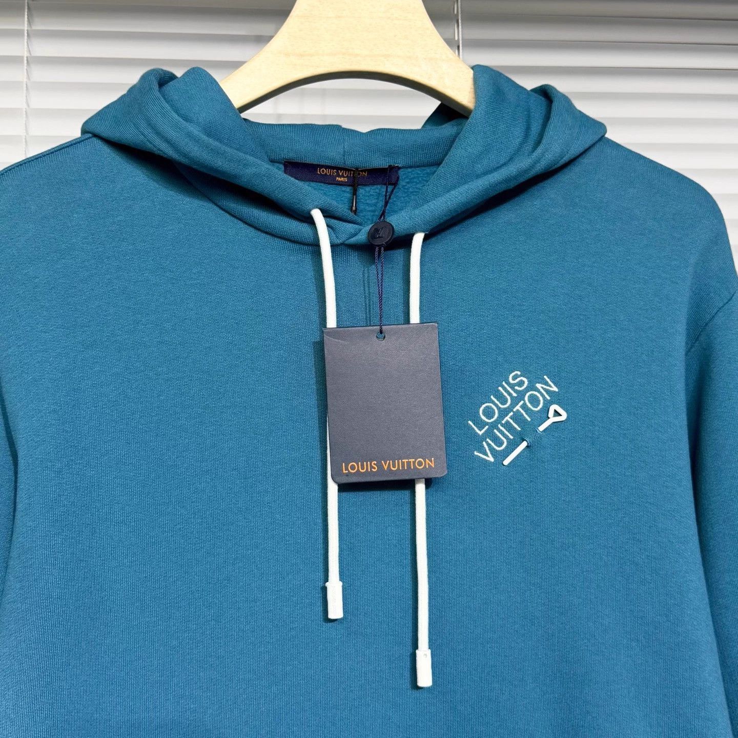 Louis Vuitton LV Lake Blue Hoodie S Size US S / EU 44-46 / 1 - 3 Thumbnail