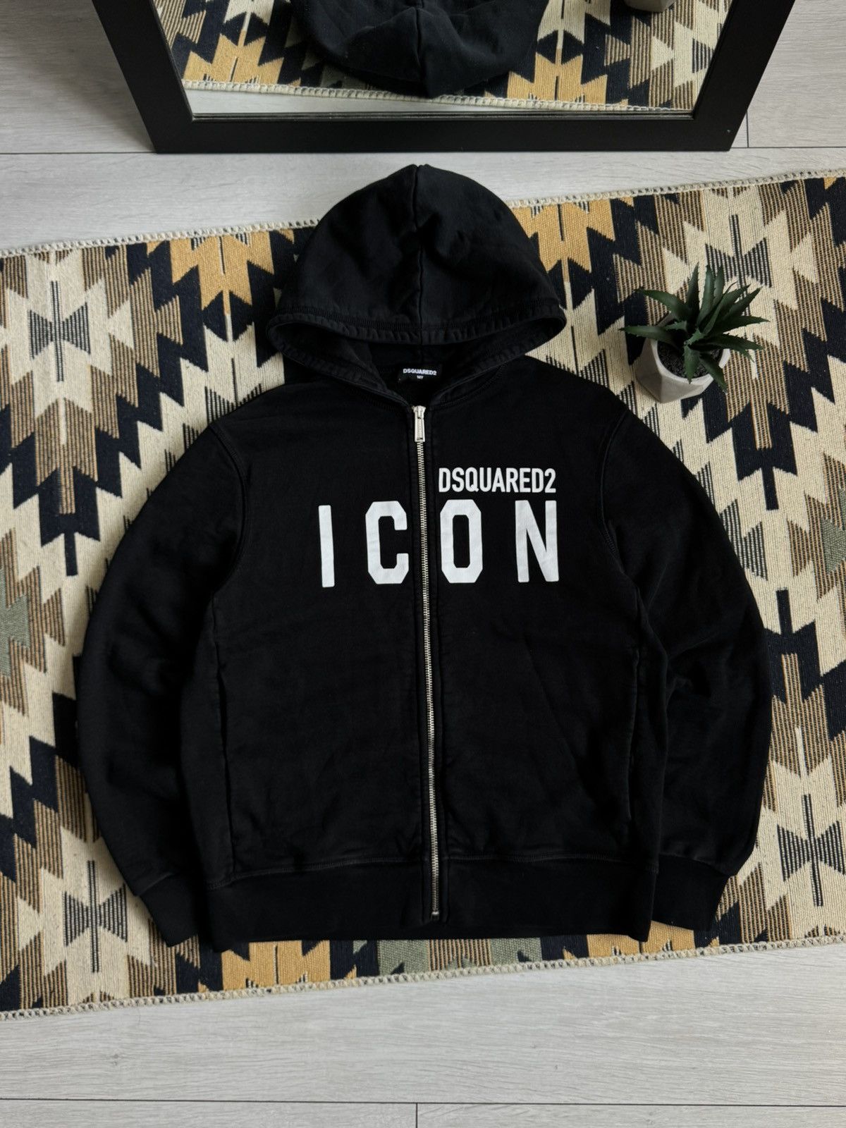 無*い様 【超希少！】DSQUARED2 MY SHEPHERDパーカー Dsquared2 Dsquared2 FW05 Jesus My Shepherd Zip Hoodie | Grailed