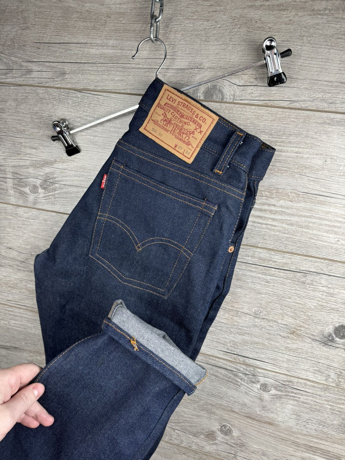 Levi's Levi’s 506 jeans woman’s Made in Great Britain size W29 L34 Size 29" - 15 Thumbnail