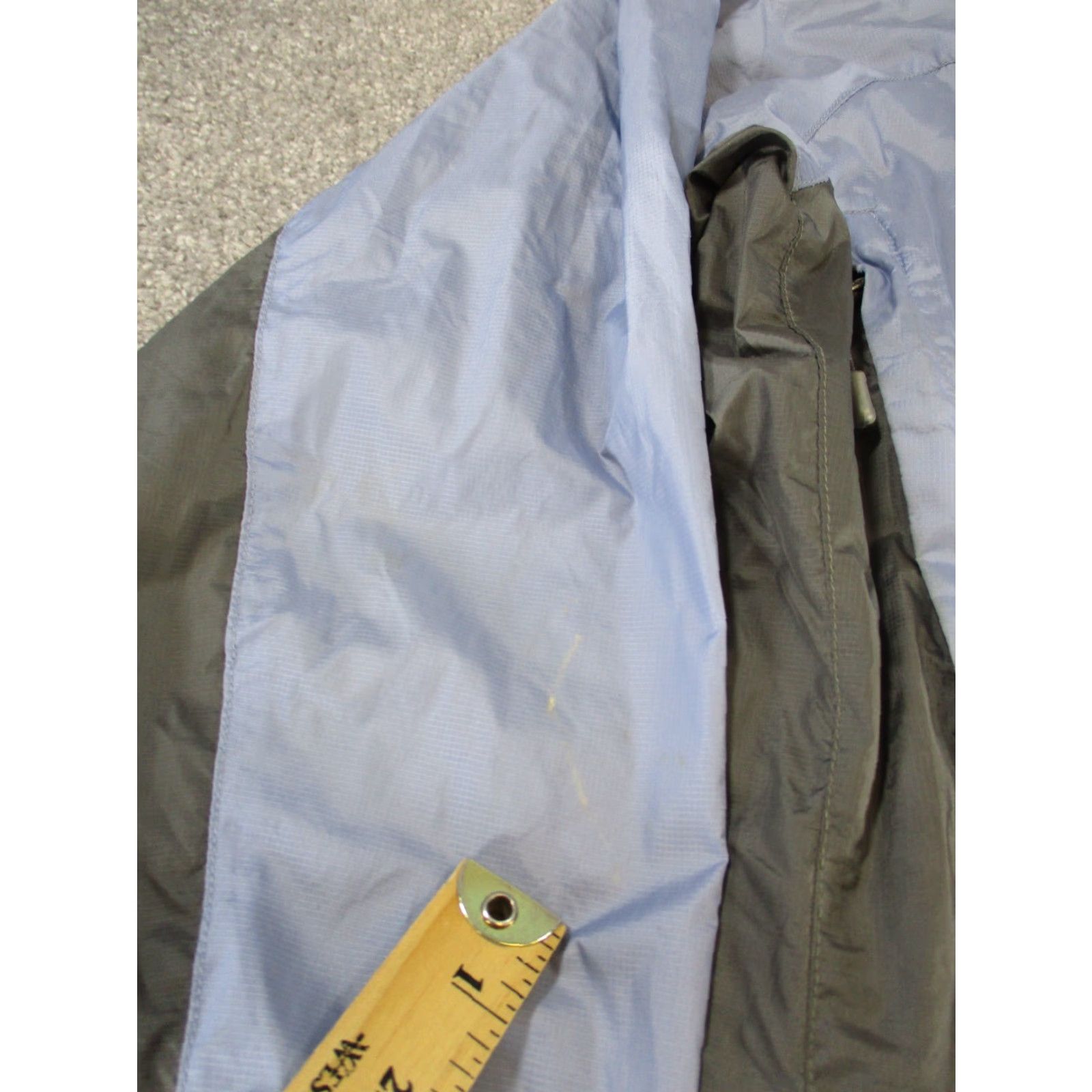 The North Face The North Face Jacket Womens XL Blue Windbreaker Regular Nylon Lining Zip Mid-Length"} Size XL / US 12-14 / IT 48-50 - 5 Thumbnail