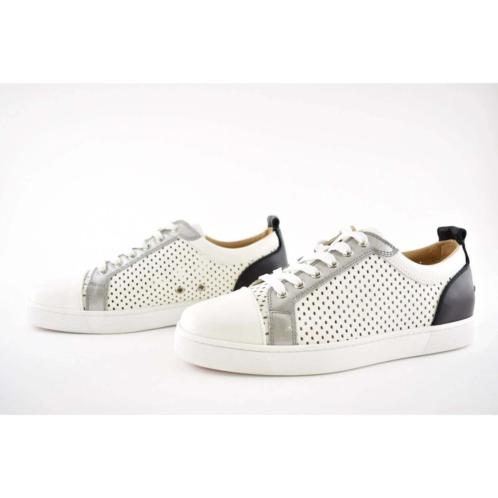 Christian Louboutin Christian Louboutin AC Louis Junior Flat Mens White Black Size US 7 / EU 40 - 10 Thumbnail
