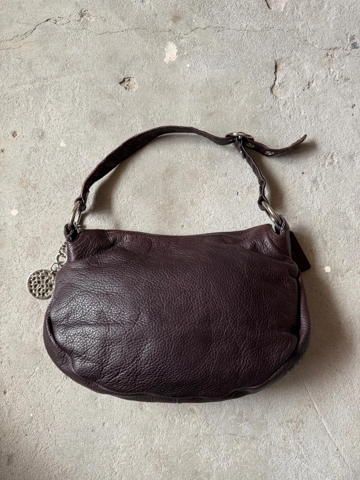 Coach Coach Pebbled Leather Hobo Shoulder Bag Brown Size ONE SIZE - 9 Thumbnail