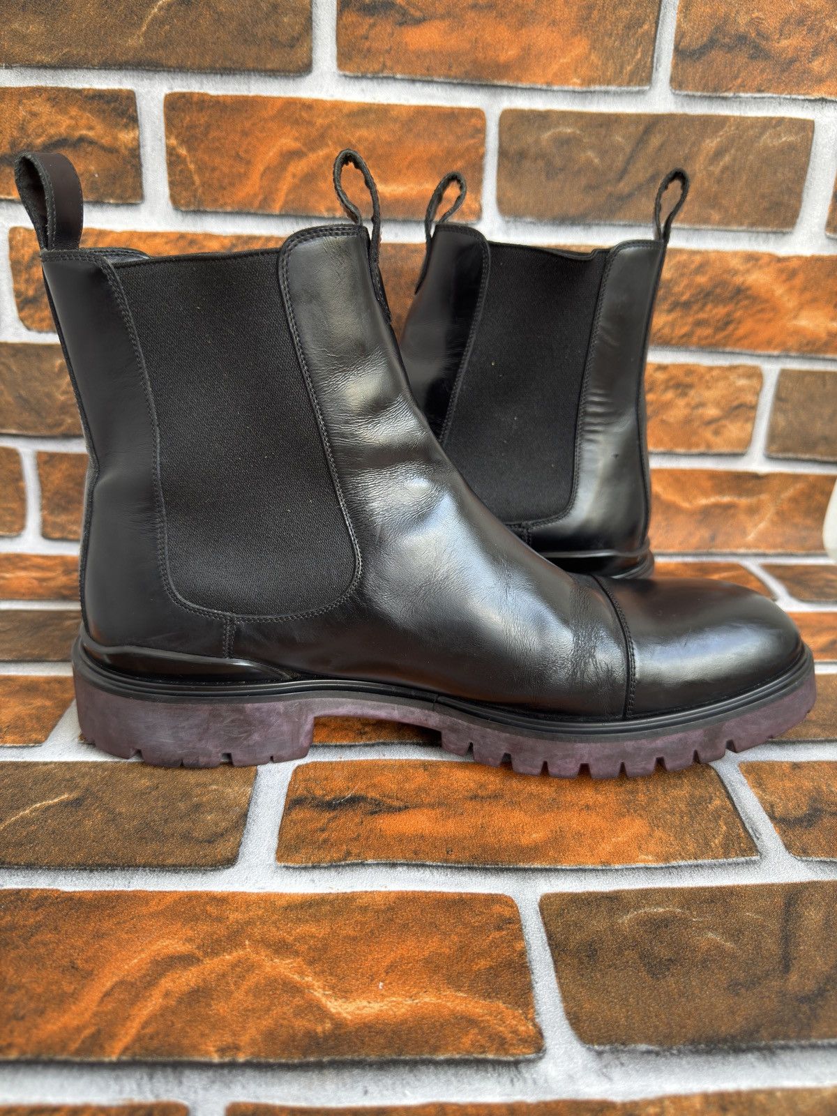 Louis Vuitton 🔥🔥 officer Chelsea boots Size US 8.5 / EU 41-42 - 12 Thumbnail