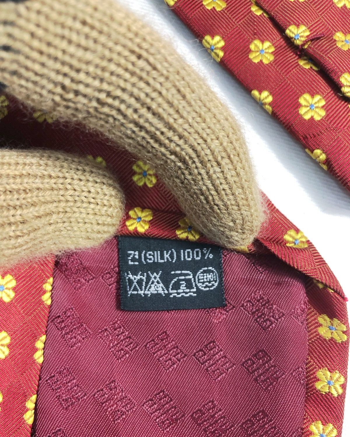 Givenchy Rare Vintage Monsieur Givenchy Silk Tie Size ONE SIZE - 5 Thumbnail