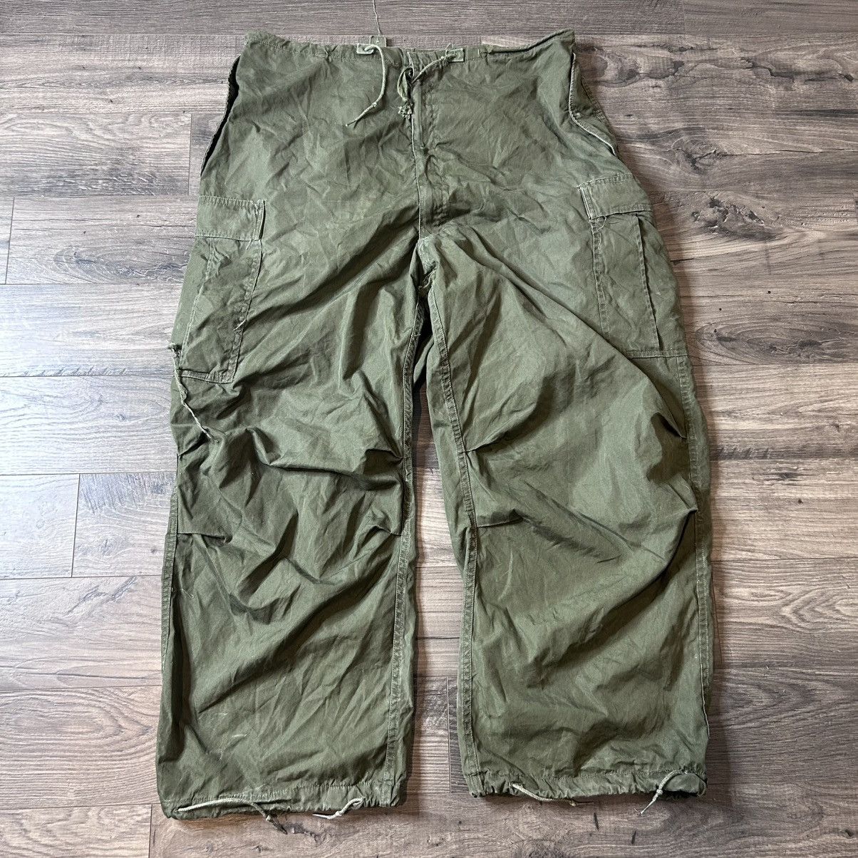 Vintage Vintage 50s us military trouser shell artic baggy pants Size US 36 / EU 52 - 1 Thumbnail