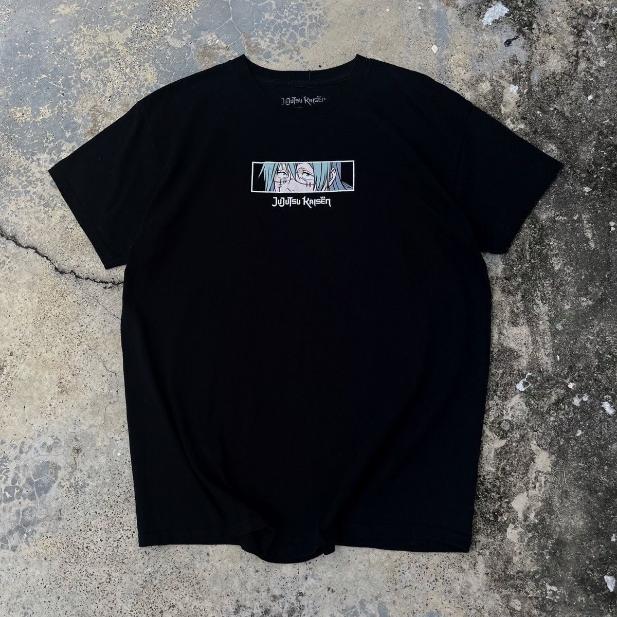 Anime Anime Jujutsu Kaisen Mahito Nice Box Print Out Design Tee Size US L / EU 52-54 / 3 - 1 Thumbnail