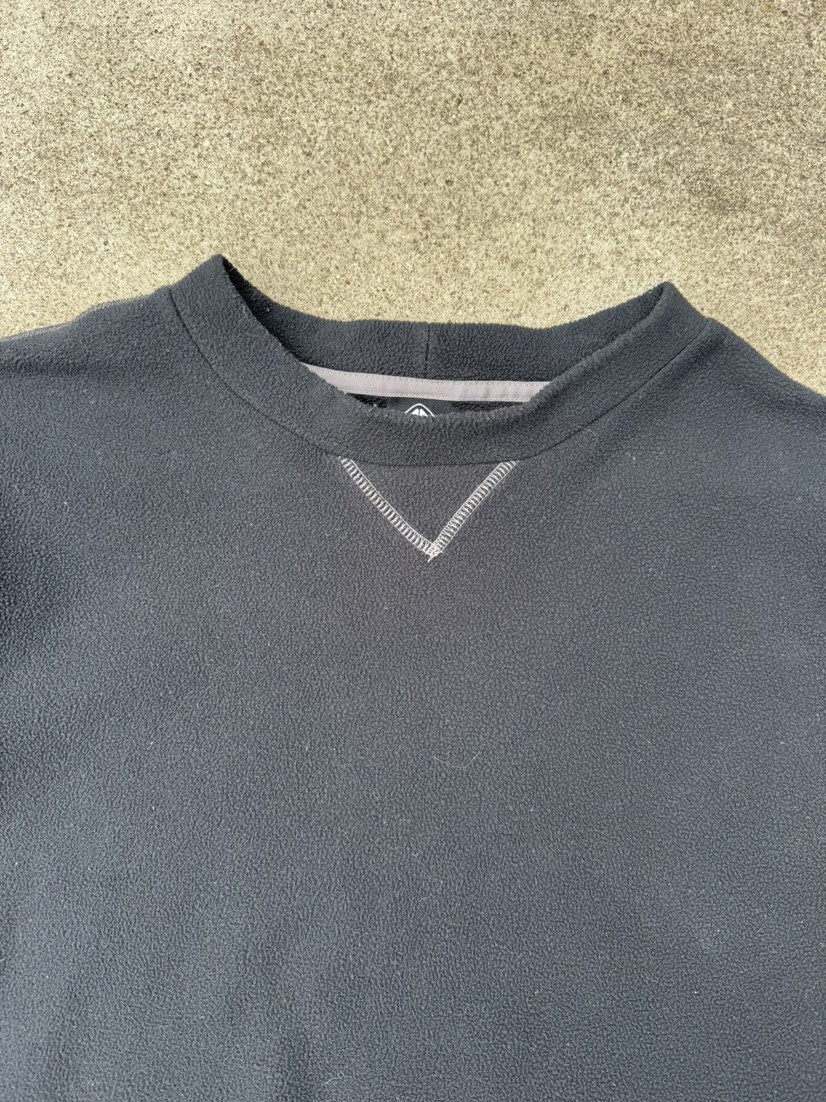 Nike ACG × Vintage Vtg 90’s Nike ACG Thermal Fleece Black Long Sleeve Shirt XXL Size US XXL / EU 58 / 5 - 5 Thumbnail