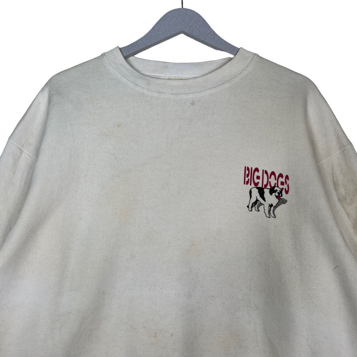 Big Dogs 🔥 80s 90s VINTAGE BIG DOGS BAD DOG SWEATSHIRTS MADE IN USA Size US L / EU 52-54 / 3 - 4 Thumbnail