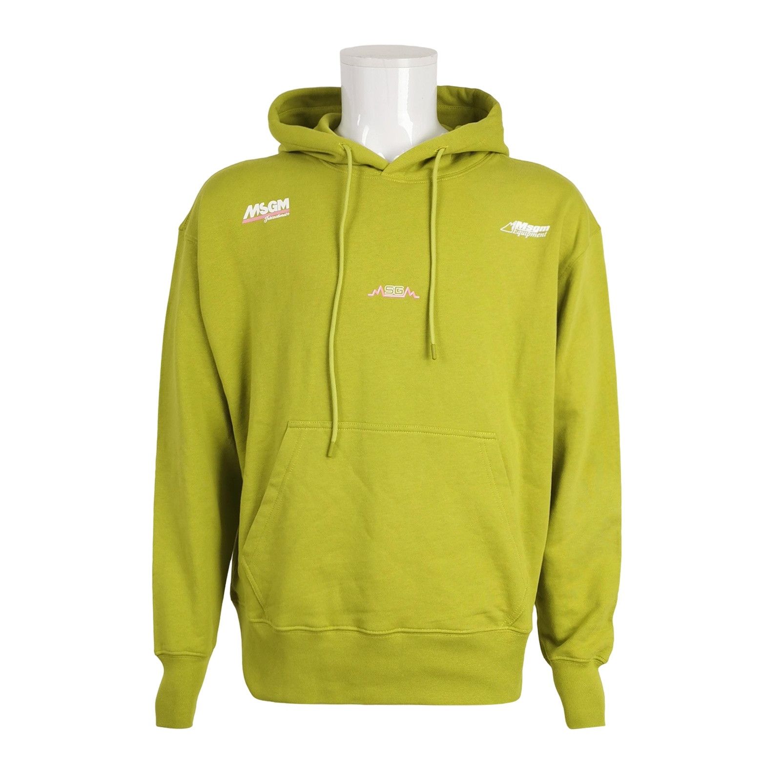 MSGM MSGM Logo Print Cotton Hoodie Size L Size US L / EU 52-54 / 3 - 1 Thumbnail