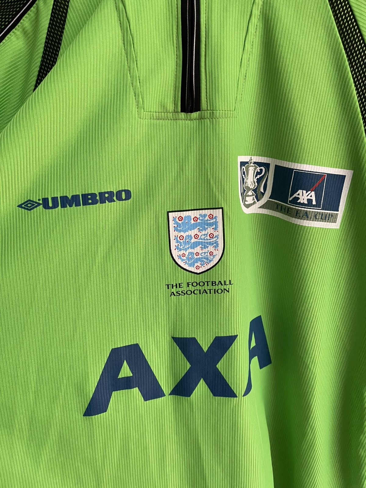 Umbro Vintage England FA Cup 1998 Long Sleeve Jersey Size US XL / EU 56 / 4 - 2 Thumbnail