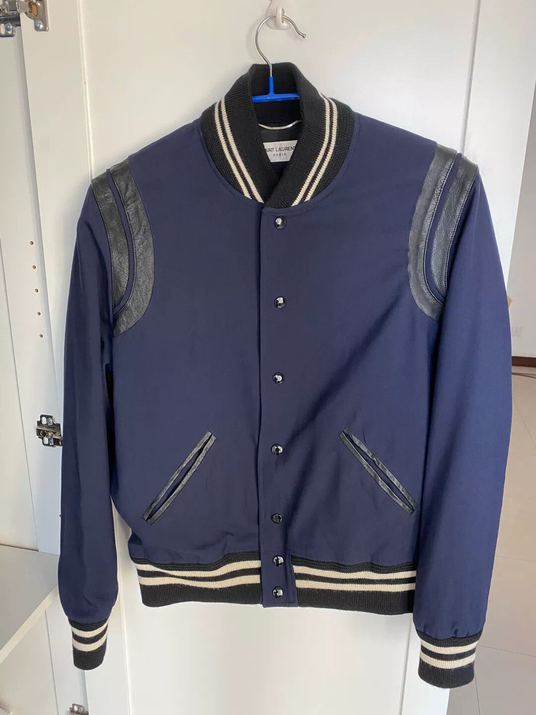 Yves Saint Laurent Saint Laurent YSL Varsity Jacket Size US M / EU 48-50 / 2 - 1 Thumbnail