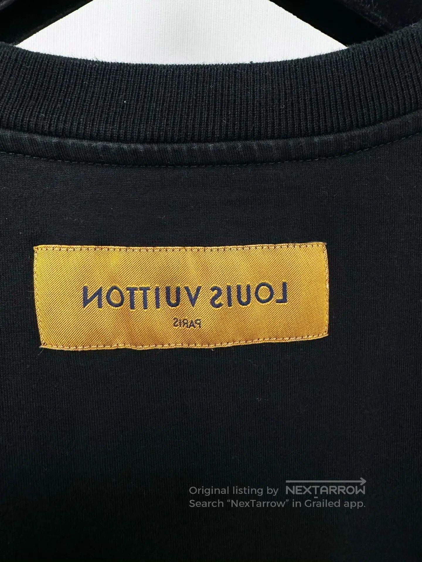 Louis Vuitton Louis Vuitton Black Short Sleeve T. Size US L / EU 52-54 / 3 - 5 Thumbnail