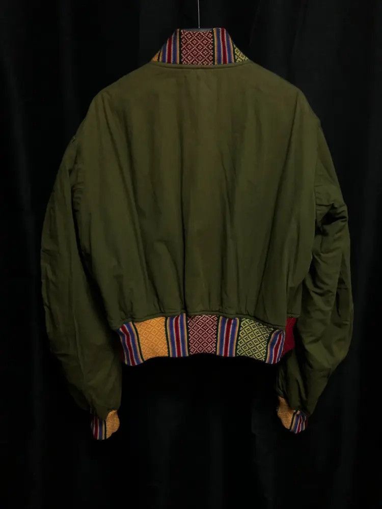 Yohji Yamamoto Yohji Yamamoto Pour Homme 93SS Runway Cotton Filled Bomber Size US M / EU 48-50 / 2 - 5 Thumbnail