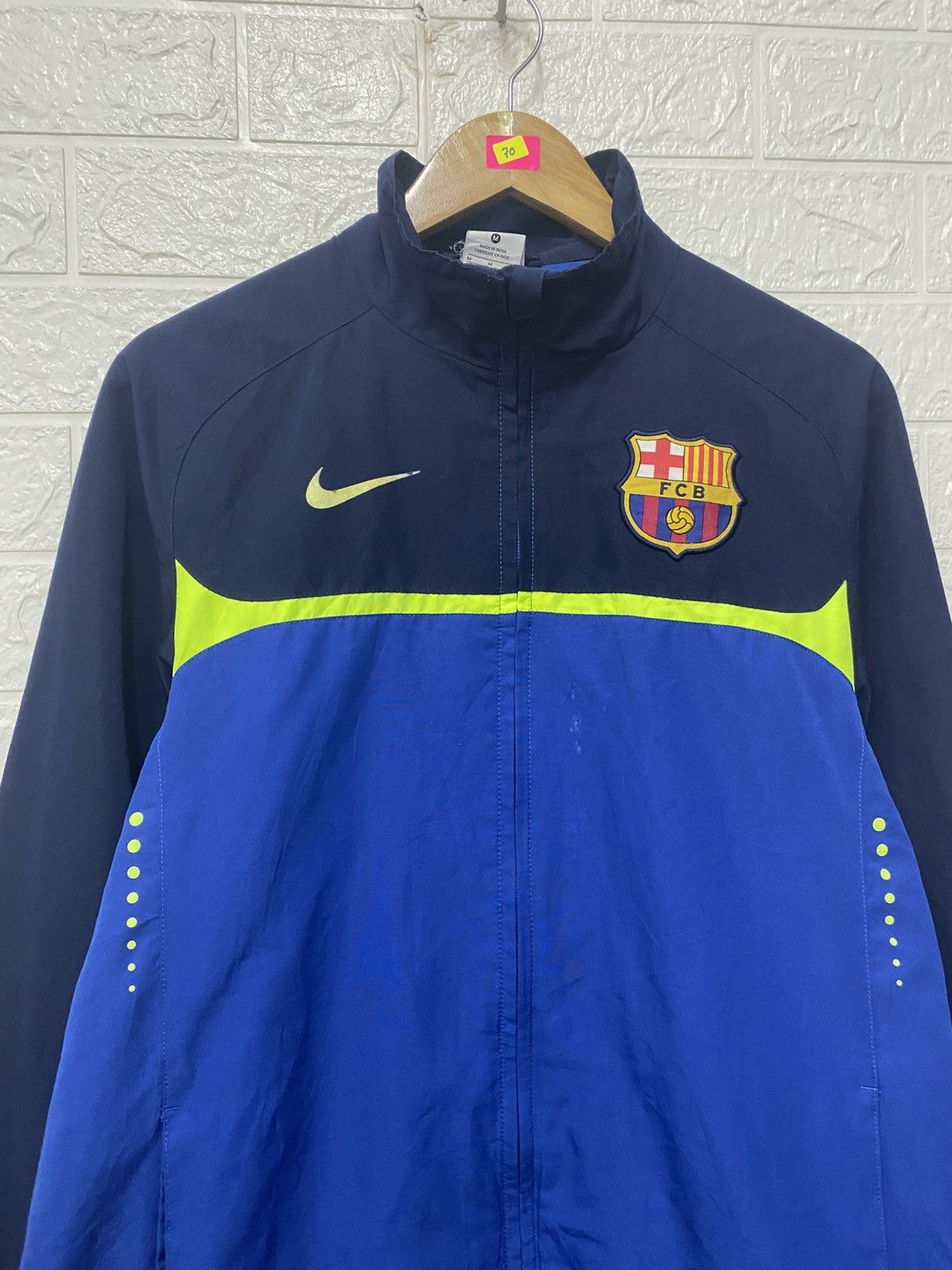 Nike BARCELONA 2011/2012 TRAINING FOOTBALL JACKET JERSEY NIKE Size US M / EU 48-50 / 2 - 1 Thumbnail