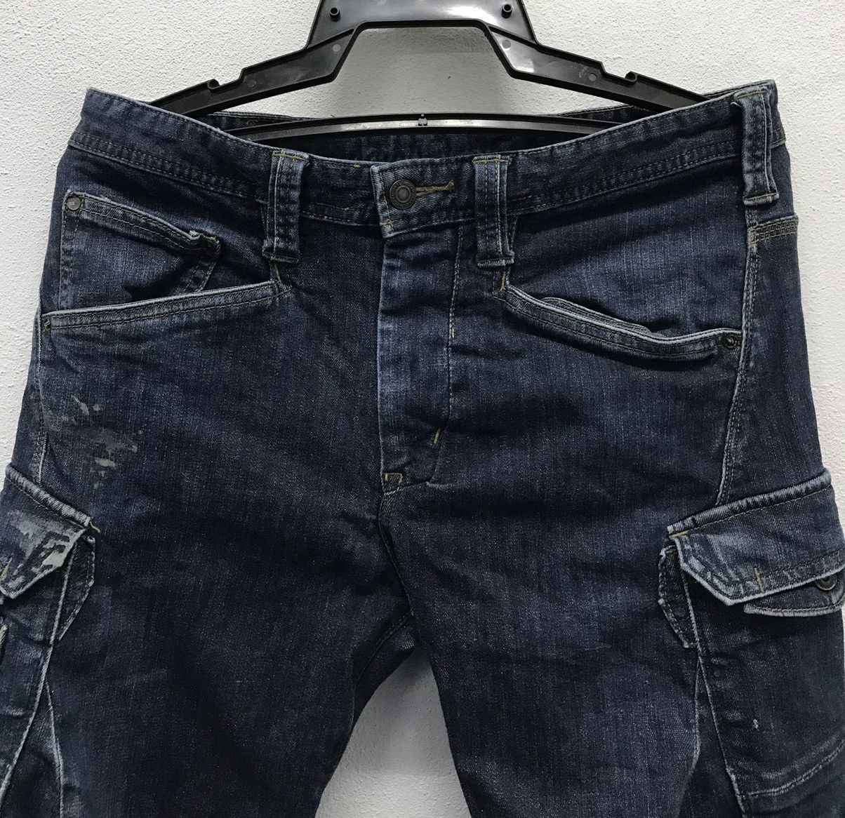 Japanese Brand × Vintage Vintage Even River WORKWEAR Denim Pants Size US 33 - 3 Thumbnail