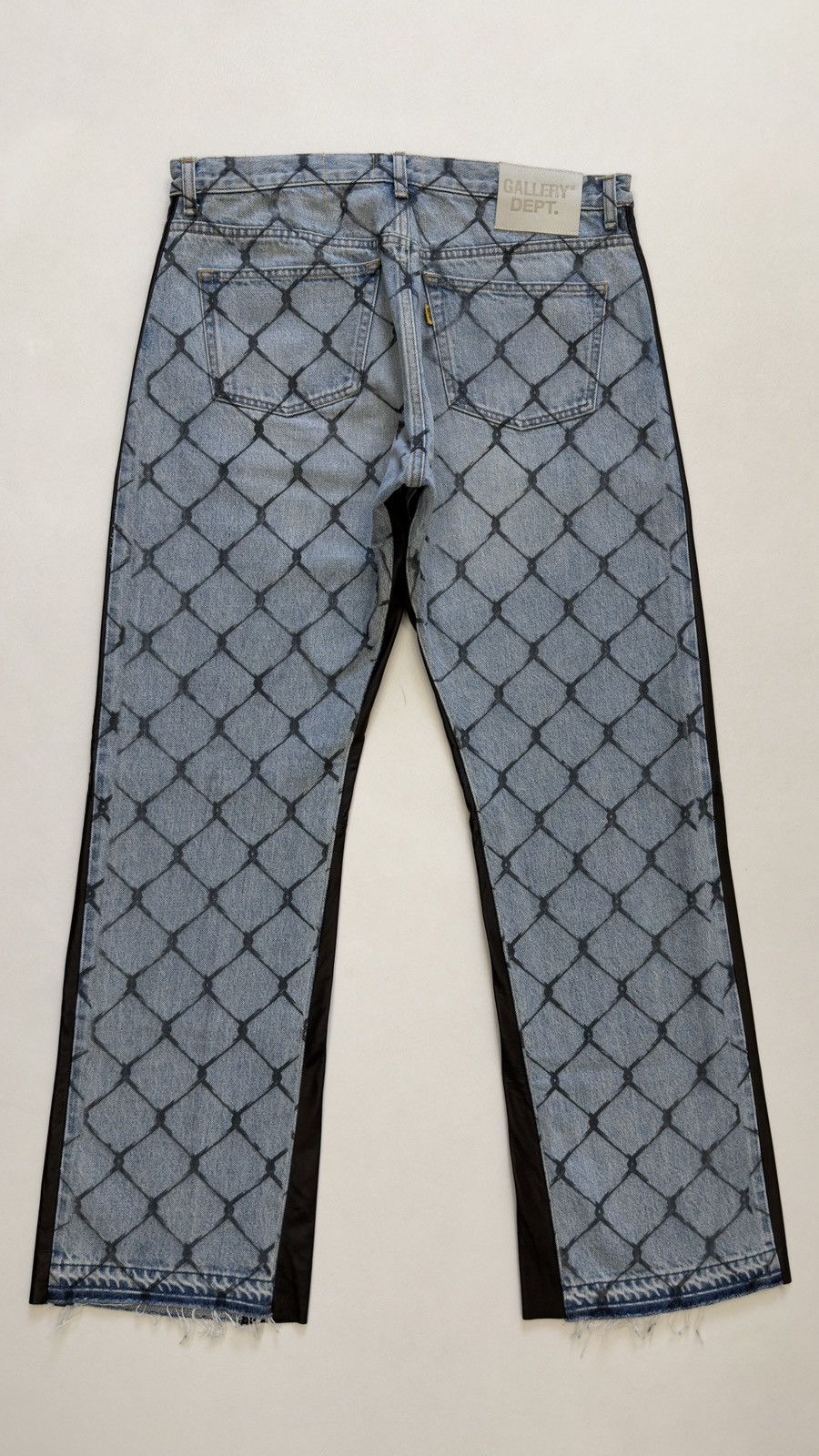 Gallery Dept. ‘Cage Ventura’ Print Washed Blue Jeans Size US 32 / EU 48 - 13 Thumbnail