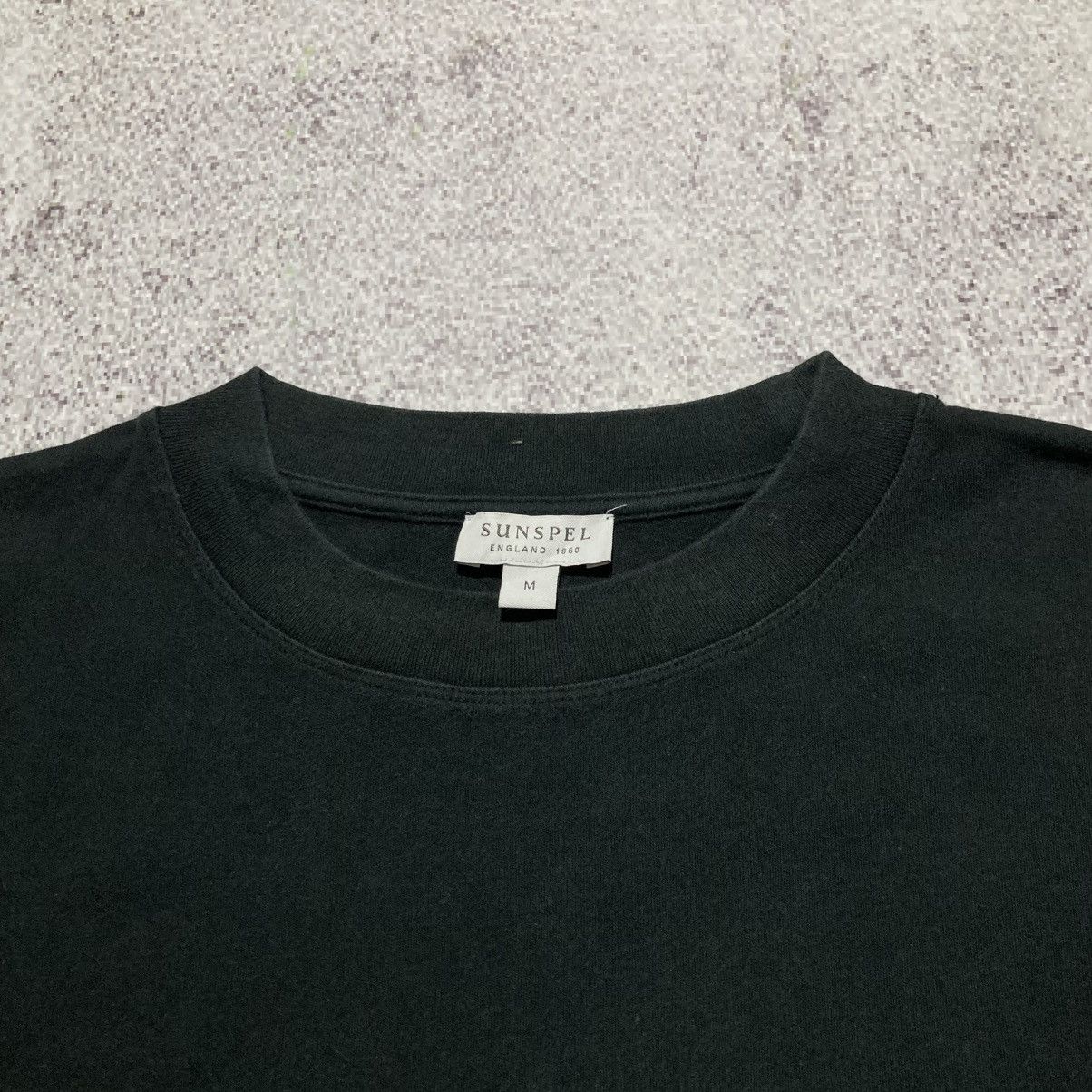 Sunspel 🇯🇵 2000s Sunspel Basic Longslevee T-shirt Black Designer Size US M / EU 48-50 / 2 - 5 Thumbnail