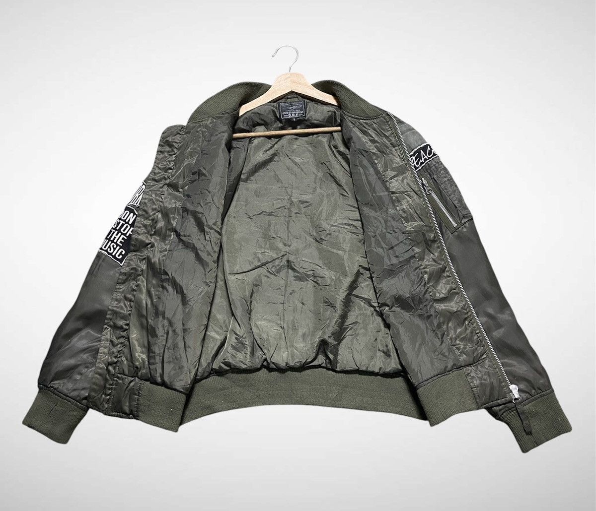 Alpha Industries G.R.F Military Garment Bomber Jacket Size US L / EU 52-54 / 3 - 4 Thumbnail