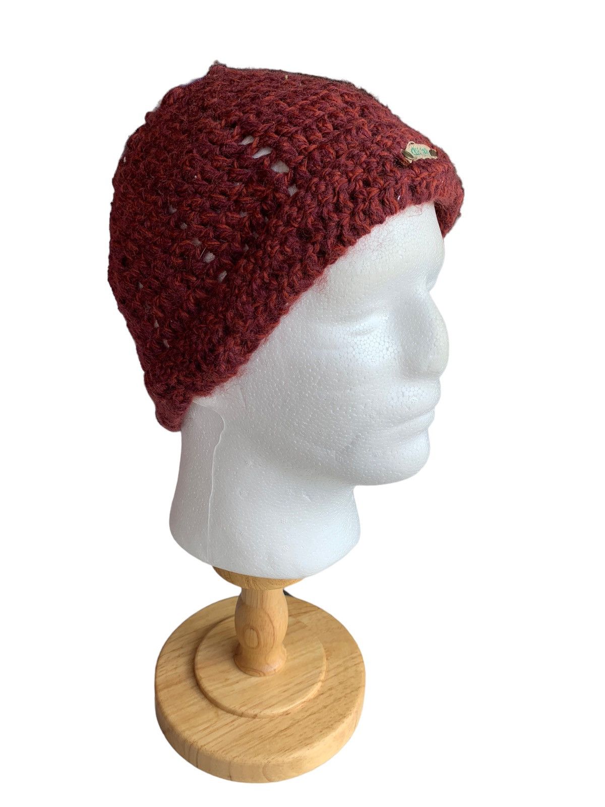 14th Addiction × Japanese Brand Japanese Style Wool Knitted Crochet Beanie Hat Size ONE SIZE - 4 Thumbnail