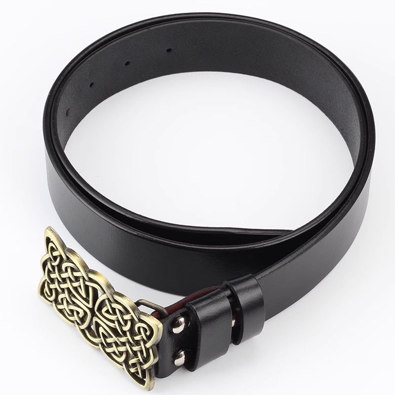 Designer Punk Vintage Belt Riveted Belts Menswear Accessories Size ONE SIZE - 6 Thumbnail