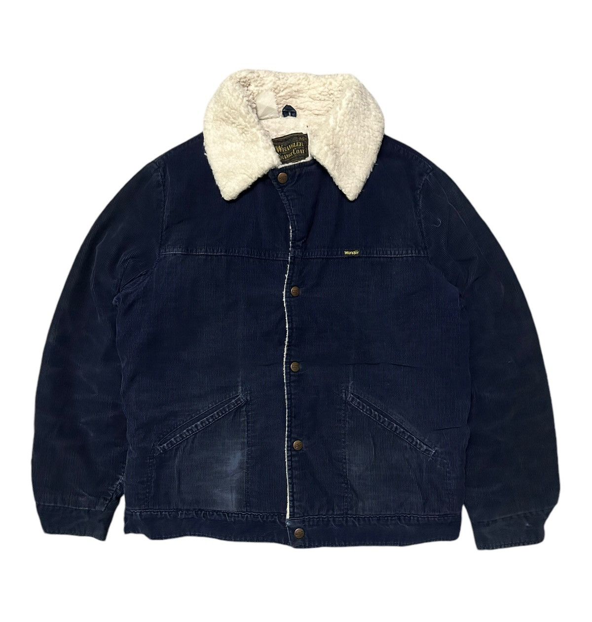 Vintage Vintage 70s wrangler sherling lined corduroy jacket Size US M / EU 48-50 / 2 - 1 Thumbnail