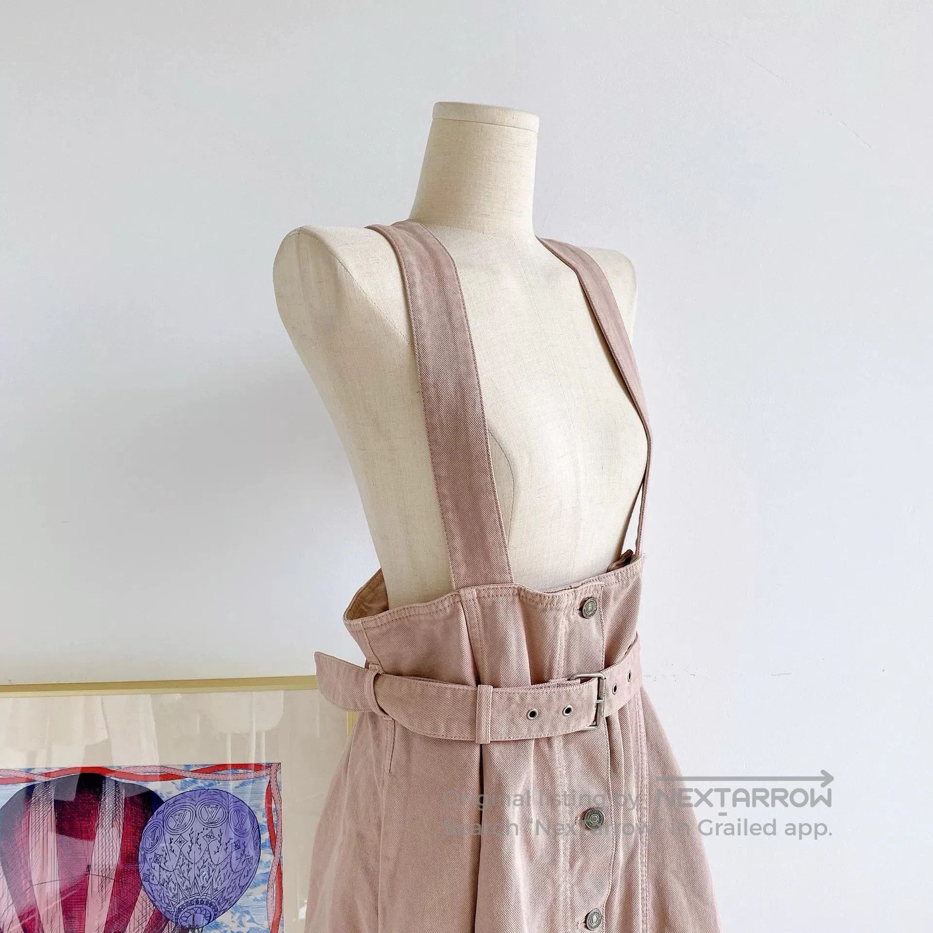 Dior Dior Women's Pink Denim Sundress. Size US M / EU 48-50 / 2 - 5 Thumbnail