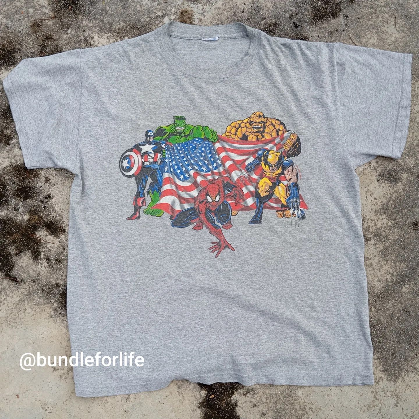 Marvel Comics × Vintage VTG Y2K 2001 Marvel Avengers Tshirt 💥 Size US L / EU 52-54 / 3 - 2 Thumbnail
