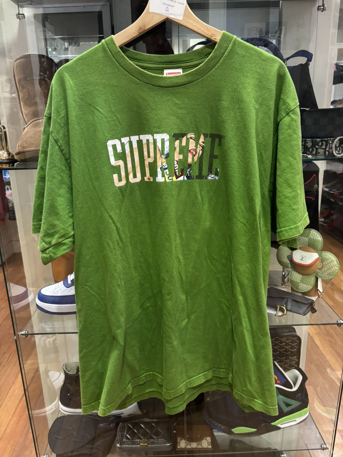 Tシャツ・カットソー Supreme Tera Patrick T-Shirt Green Buy Supreme Tera Patrick Tee 'Green' - FW24T19 GREEN | GOAT